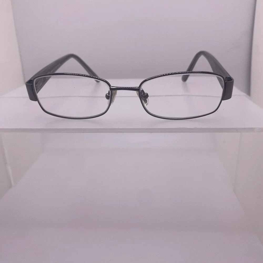 Coach Eyeglasses Women FRAME ONLY Gemma Full Rim 49-16-135 Dark Gun Metal 878